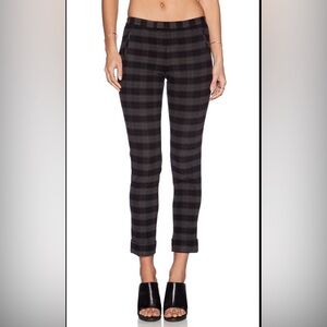ATM Anthony Thomas Melillo Plaid Slim Pant, Size: 4
